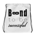 TSF bound to be successful draw-string bag