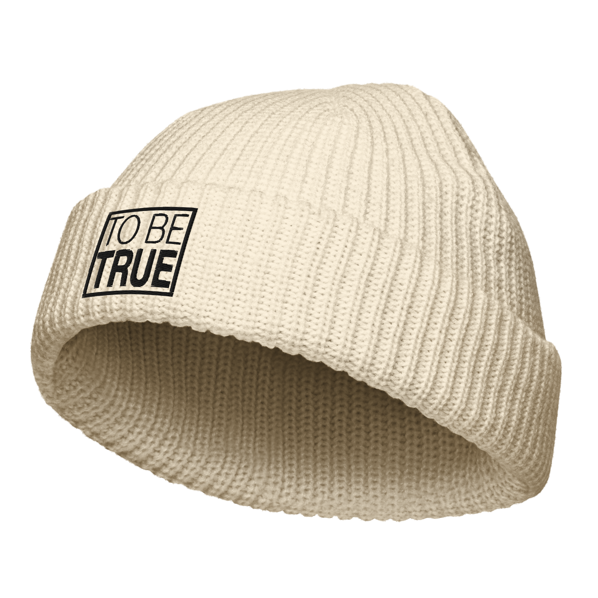 TSF beanie ecru side
