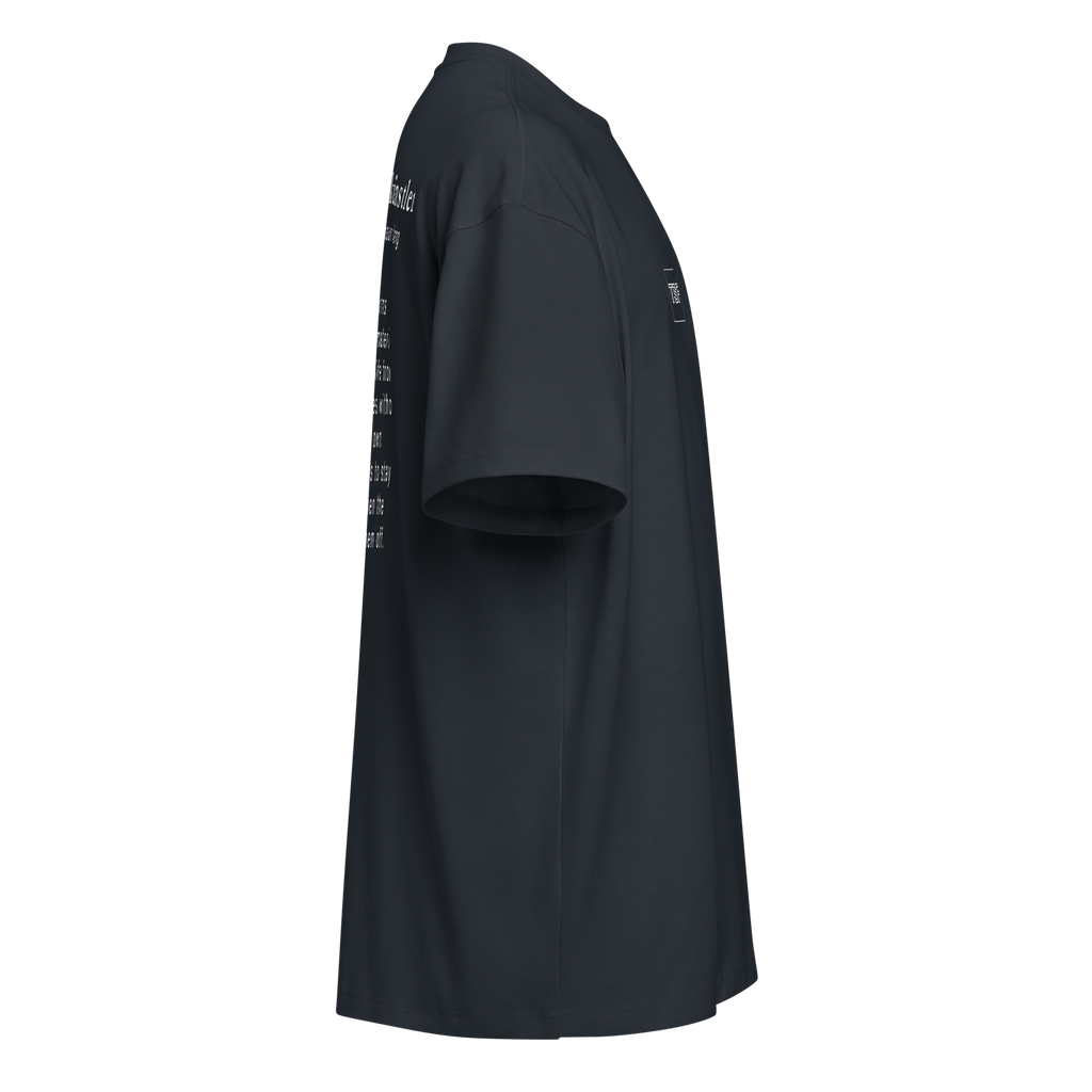 TSF Ueberlebenskuenstler box tee navy blazer side