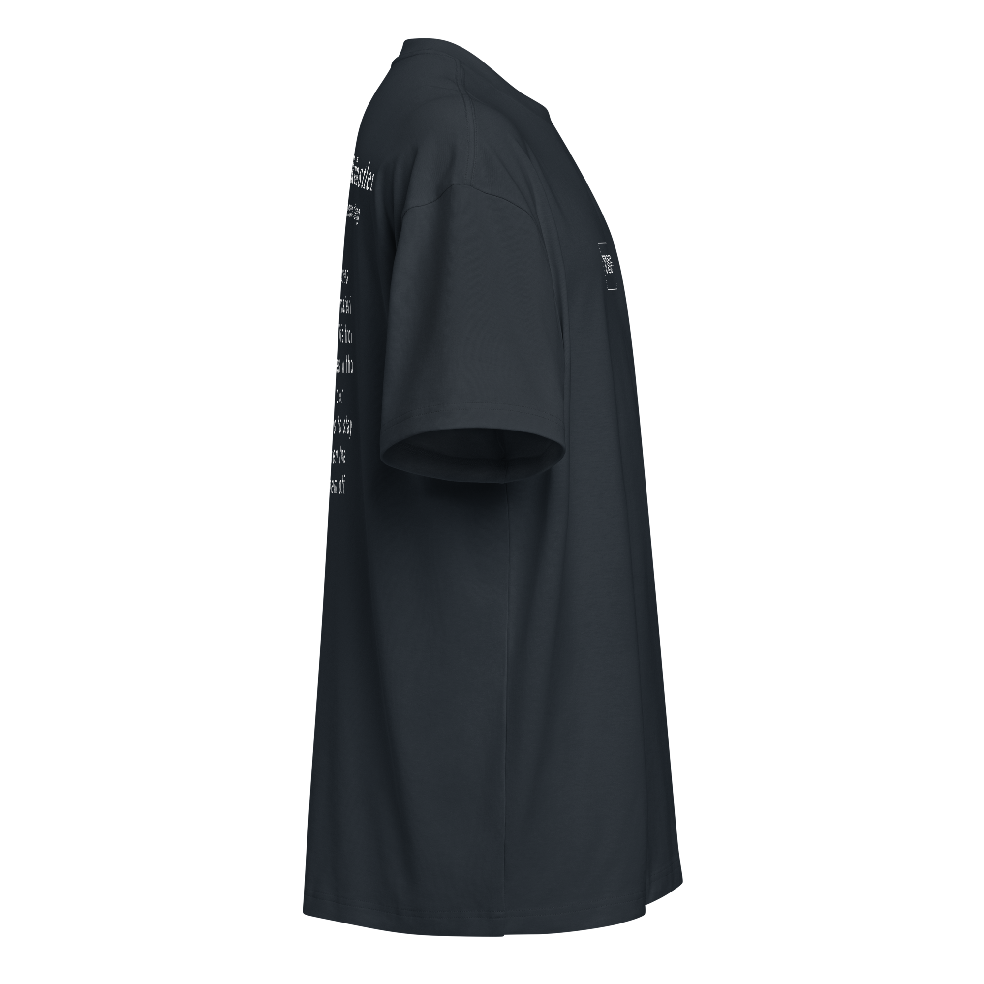 TSF Ueberlebenskuenstler box tee navy blazer side