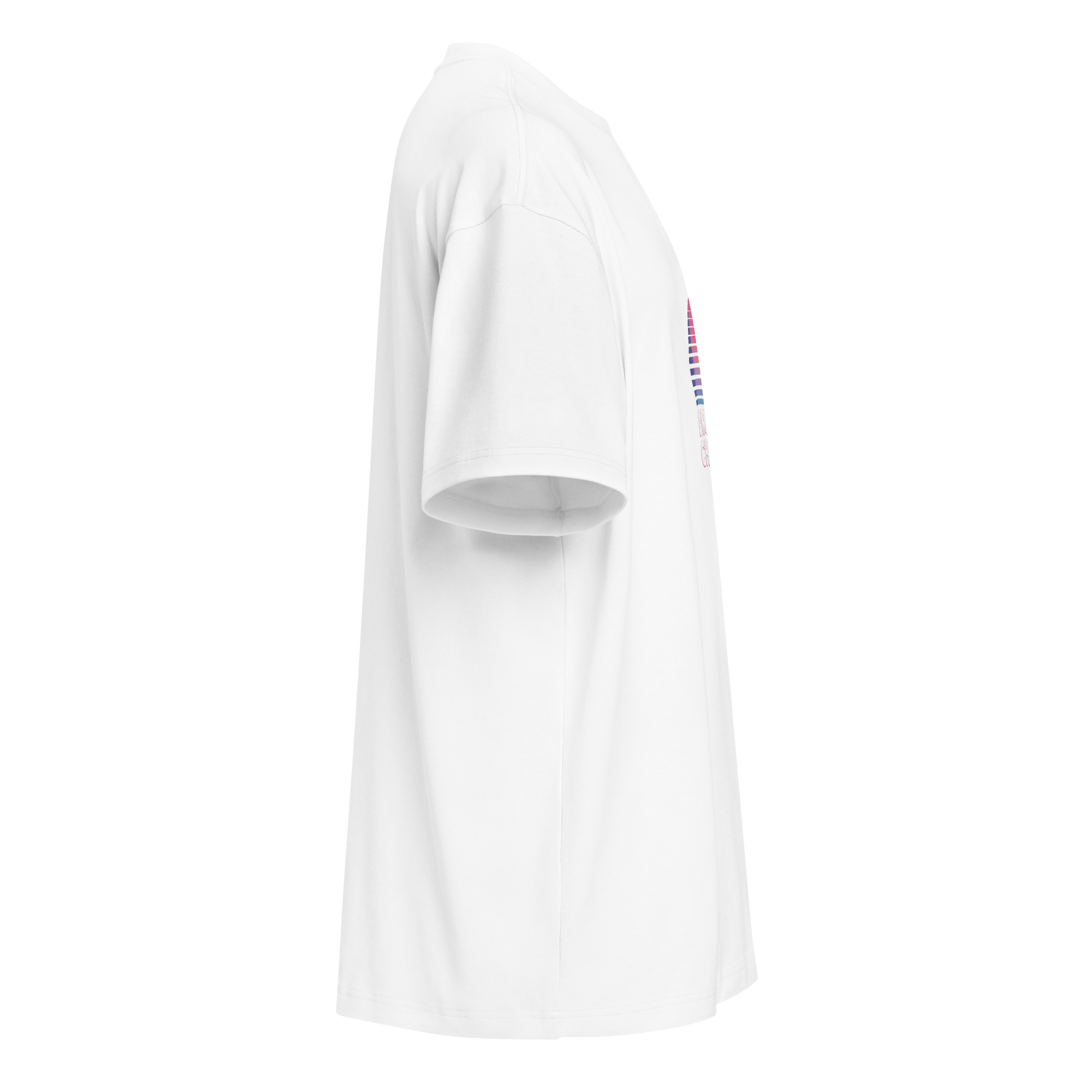 TSF i am the change box tee white side