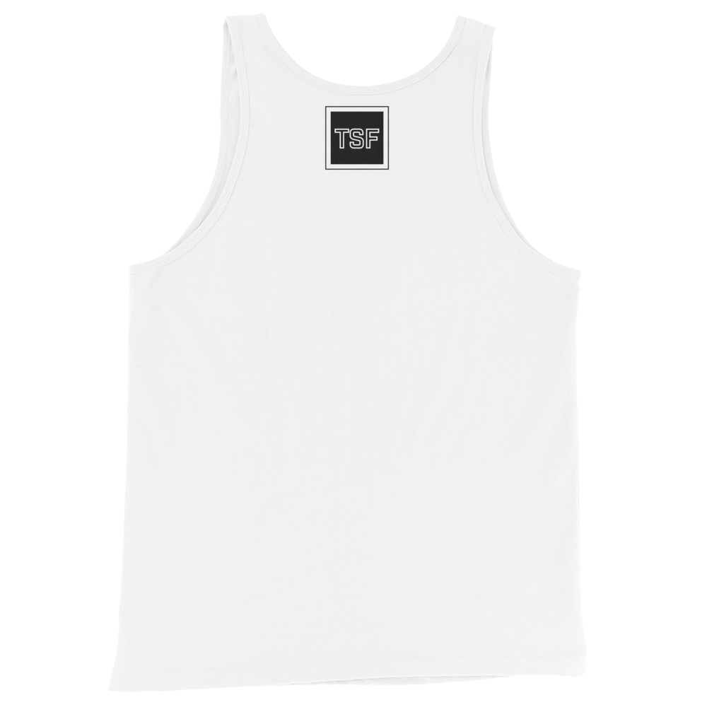 TSF tank top i am the change white