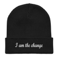TSF organic cotton cap i am the change black