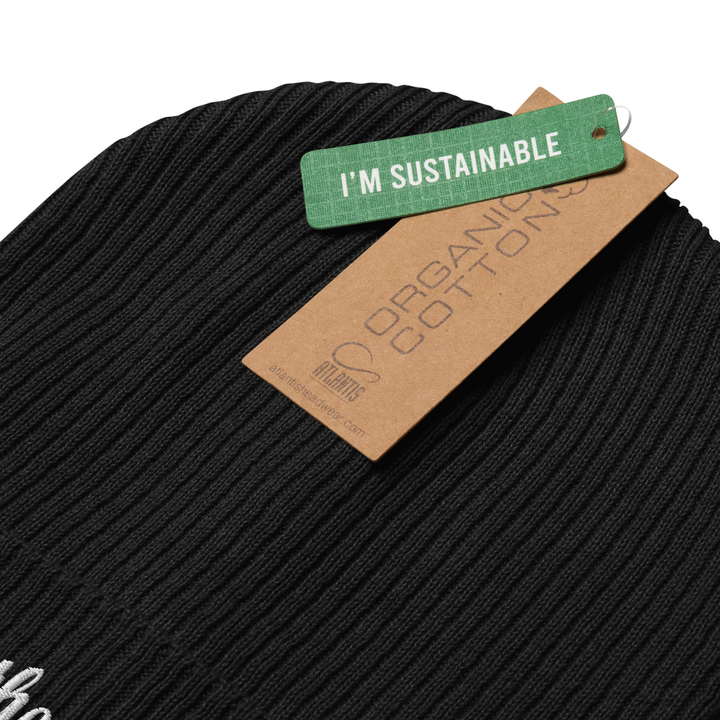 TSF organic cotton cap i am the change black sustainable