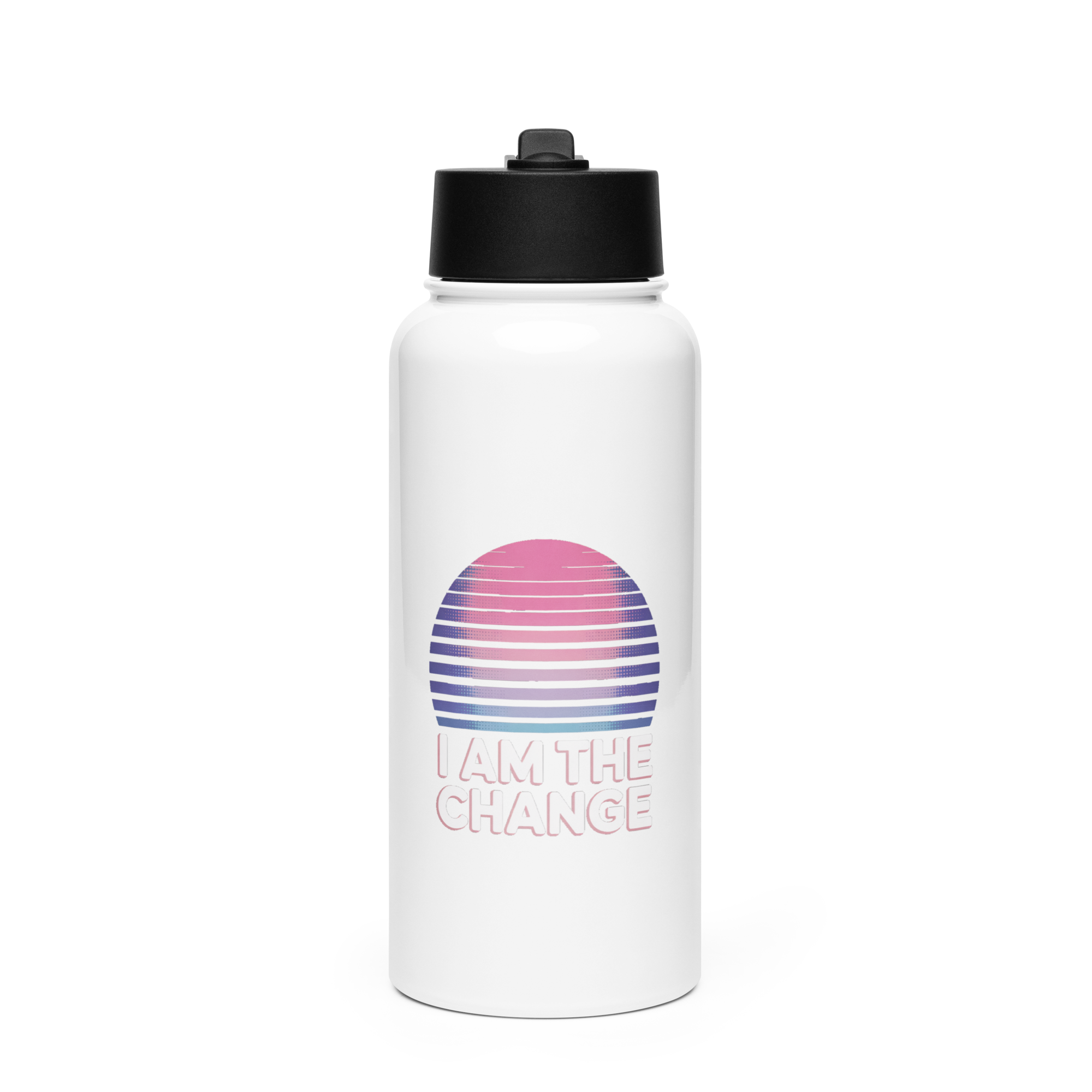 TSF water bottle i am the change