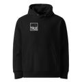 TSF organic cotton hoodie to be true black