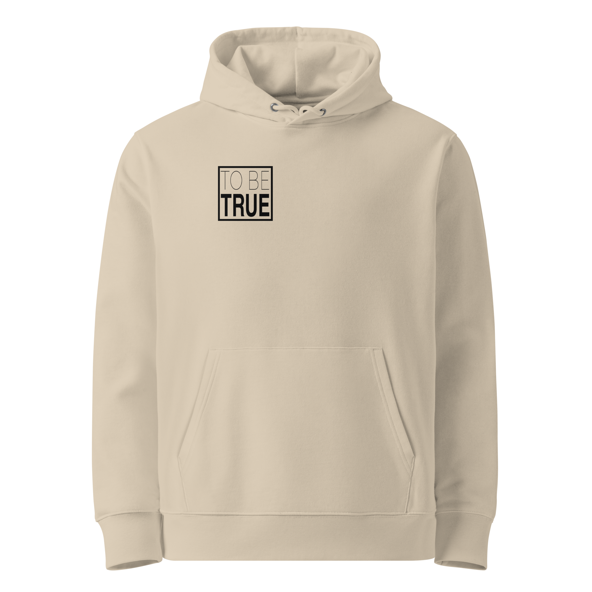 TSF organic cotton hoodie to be desert dust