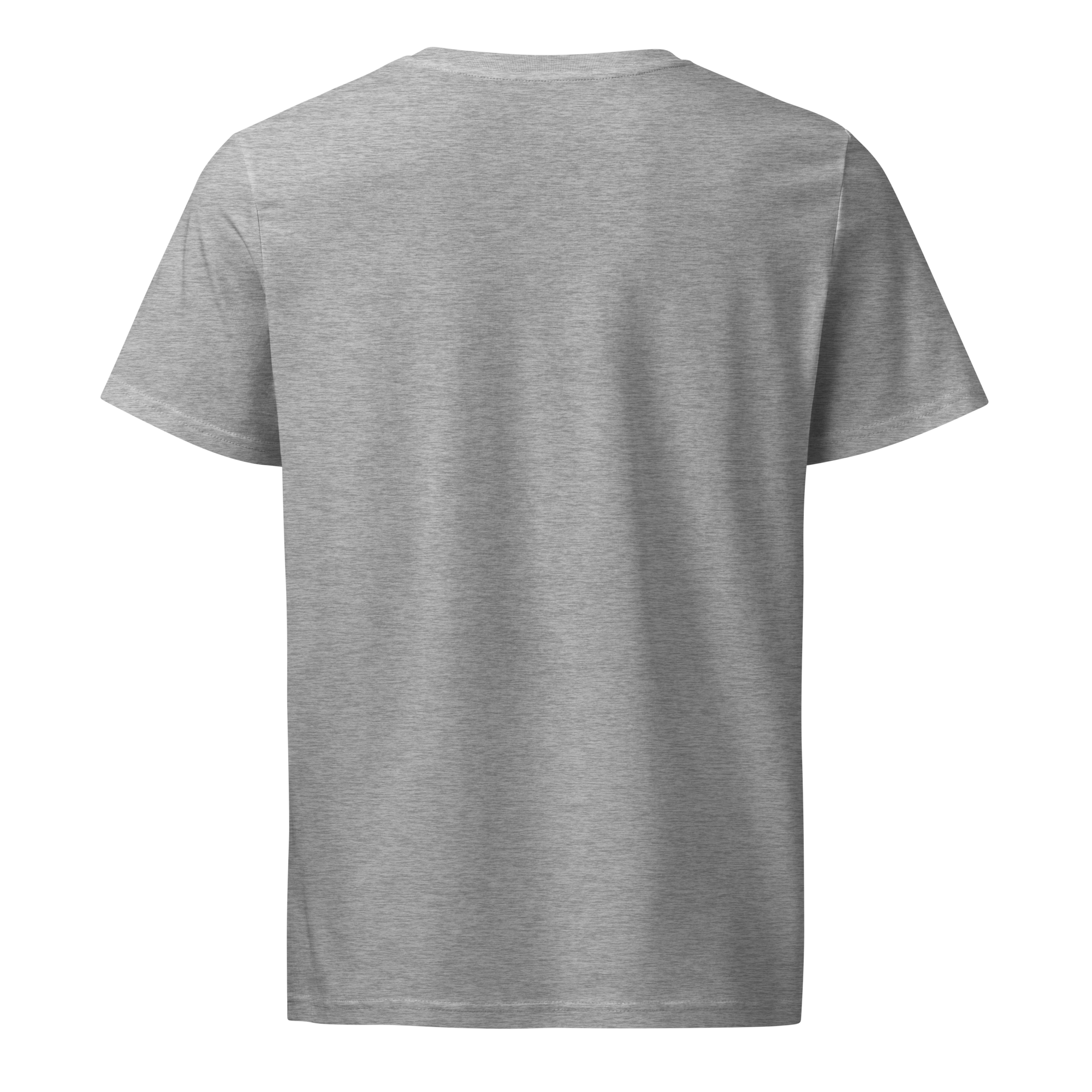 TSF cotton shirt to be true heather grey back