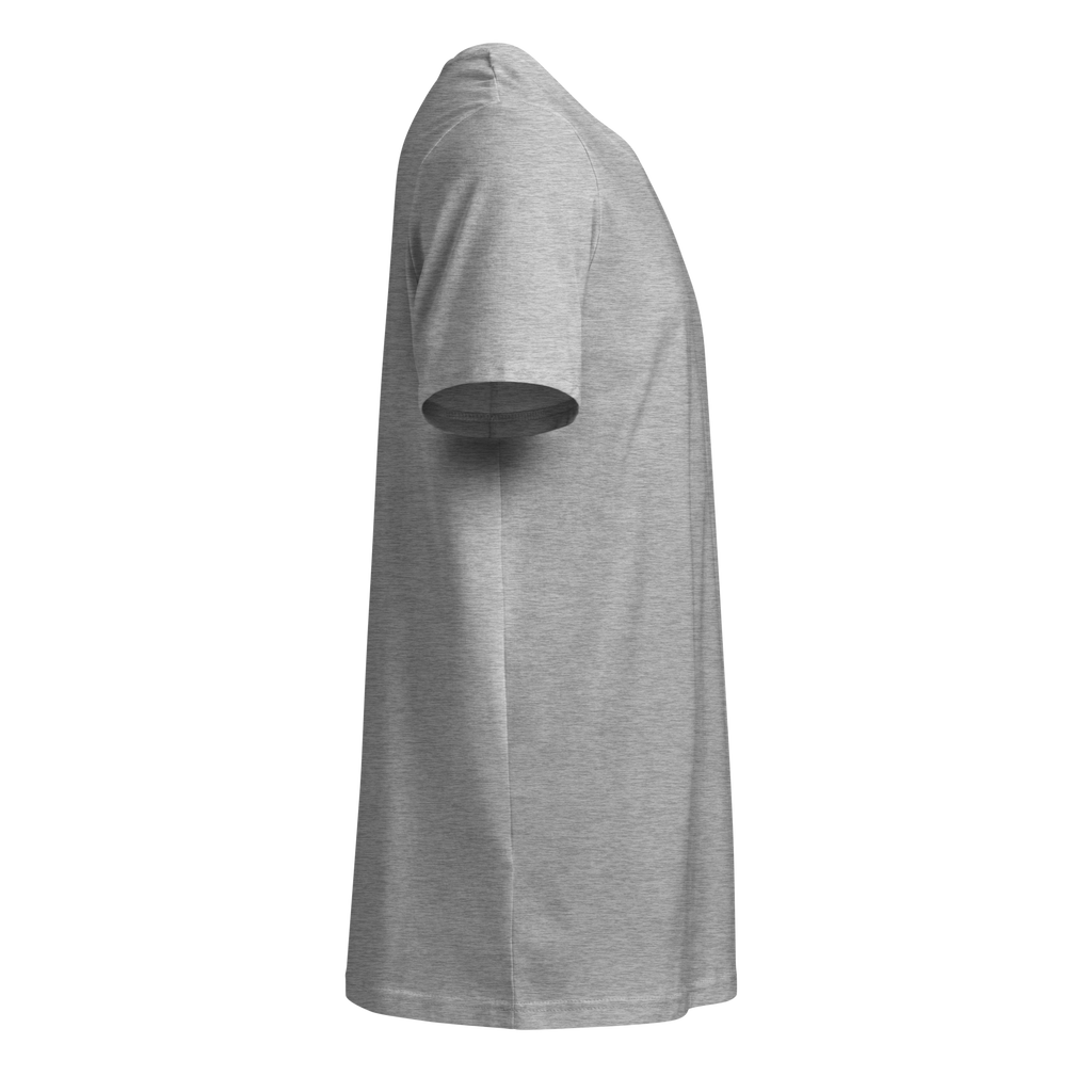 TSF original shirt heather grey side