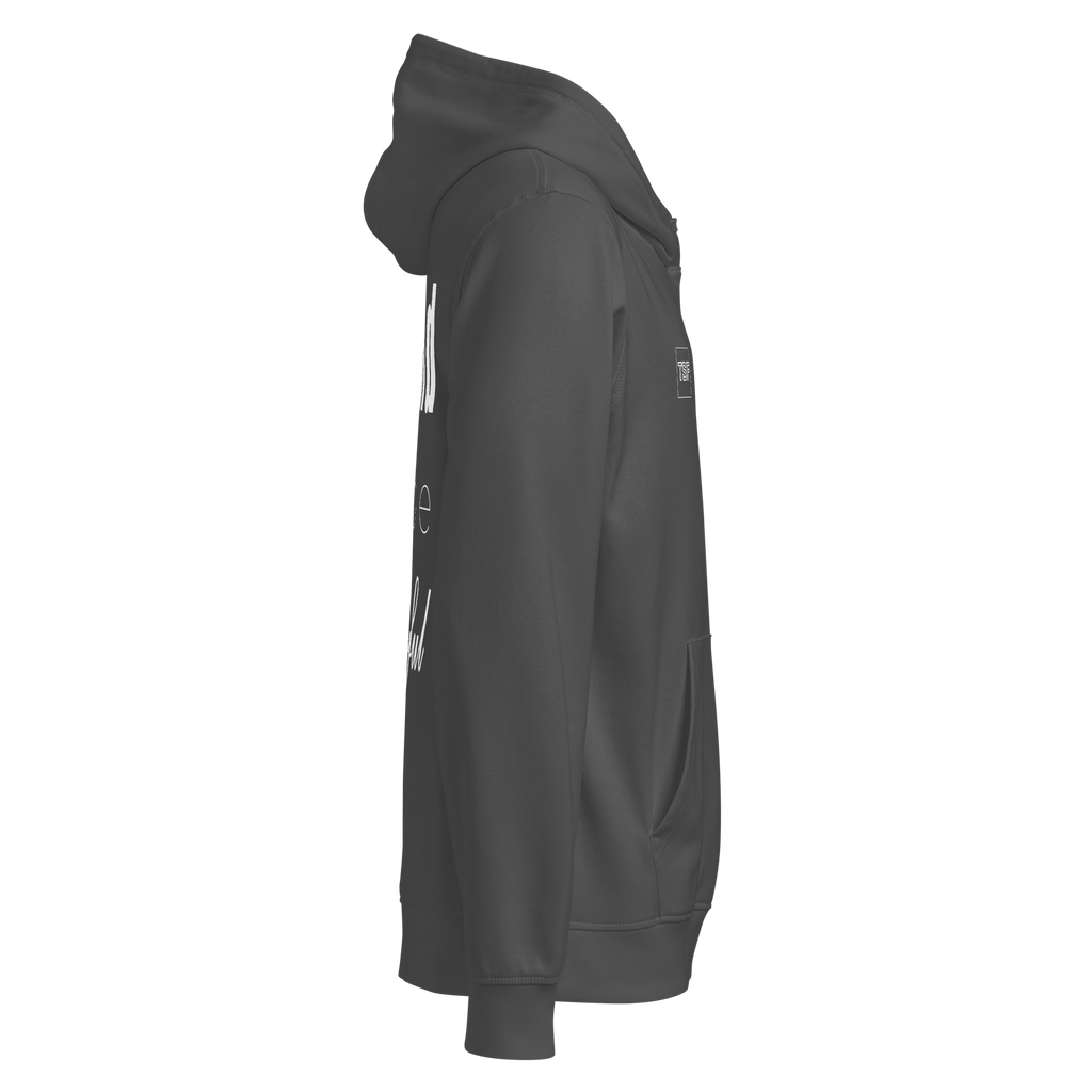 TSF bound to be successfull hoodie anthracite side