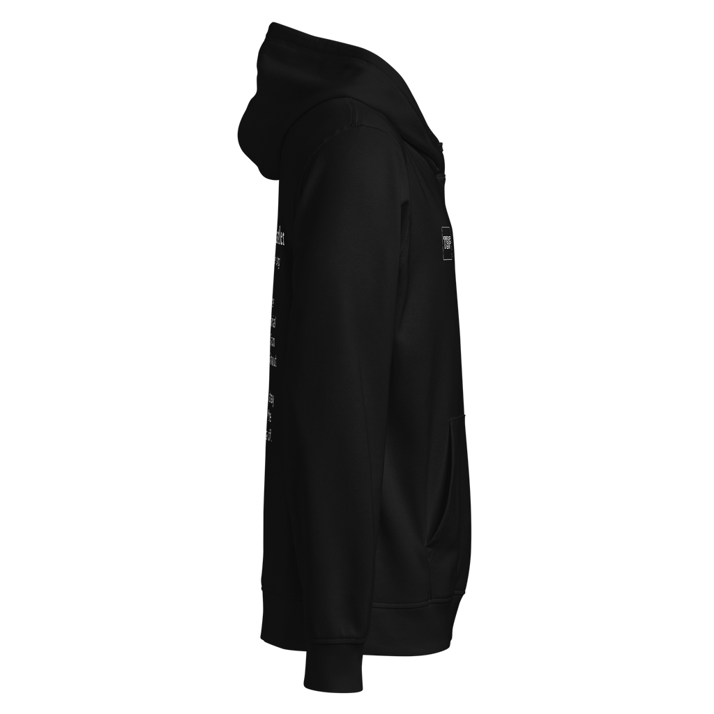 TSF Ueberlebenskuenstler Hoodie black side