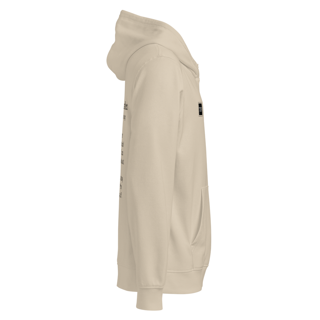 TSF Ueberlebenskuenstler Hoodie desert dust side