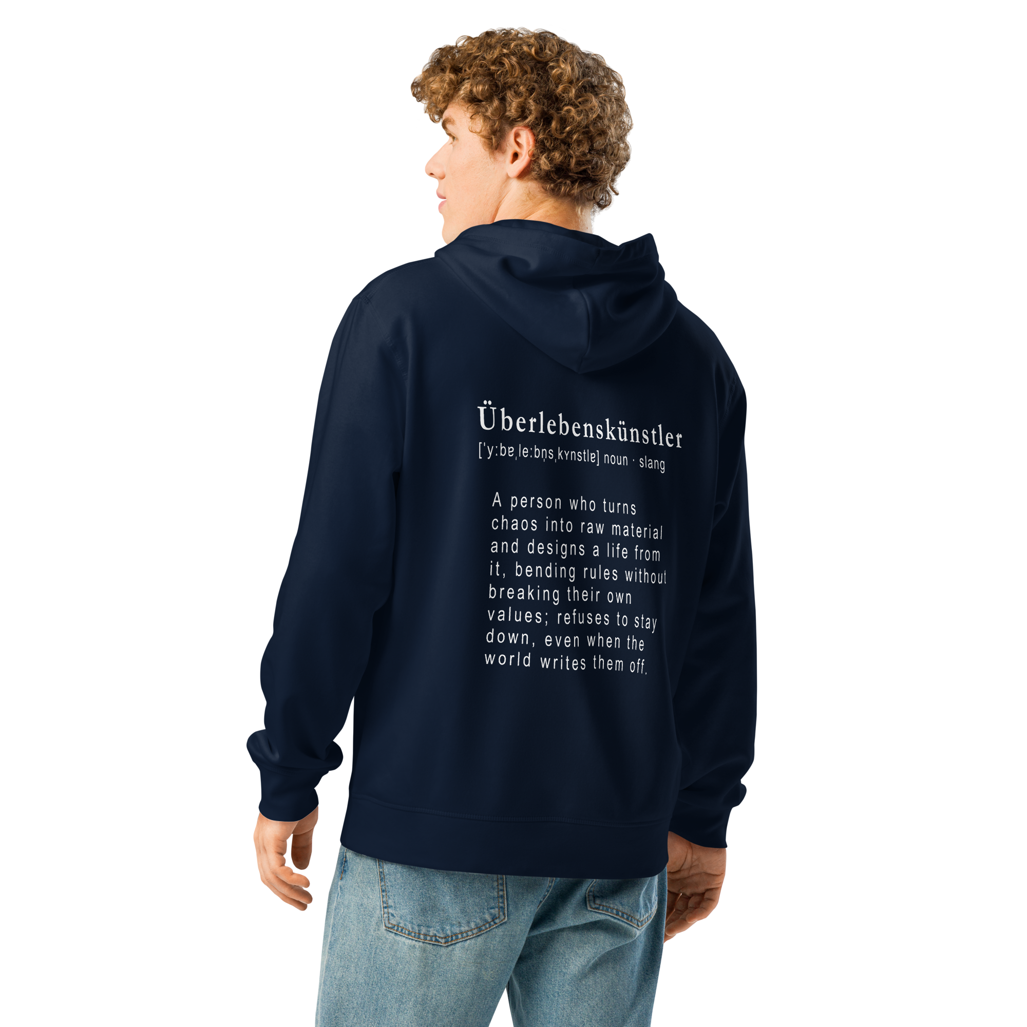 TSF Ueberlebenskuenstler Hoodie french navy model
