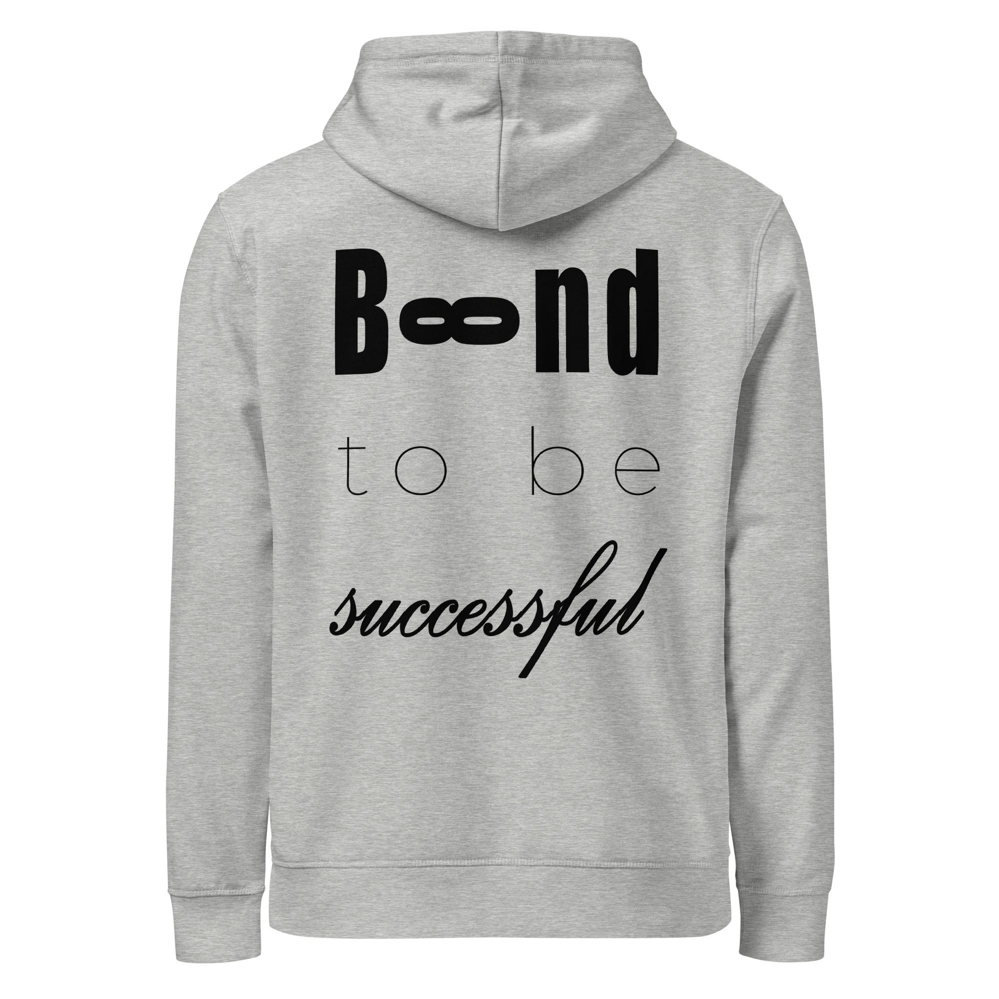 TSF bound to be successfull hoodie heather grey