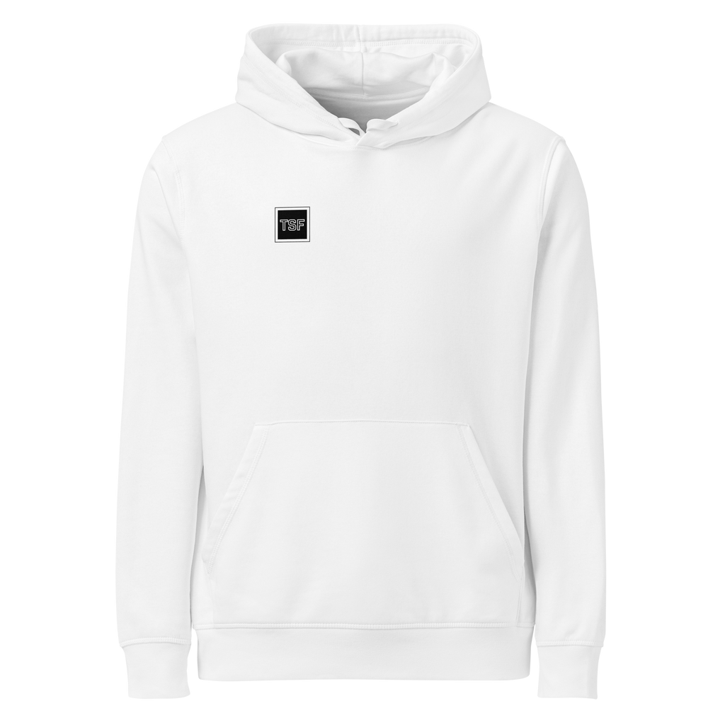 TSF bound to be successfull hoodie white front