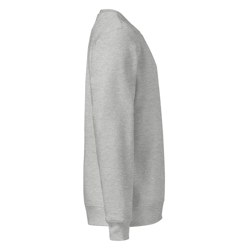 TSF original sweatshirt heather grey side