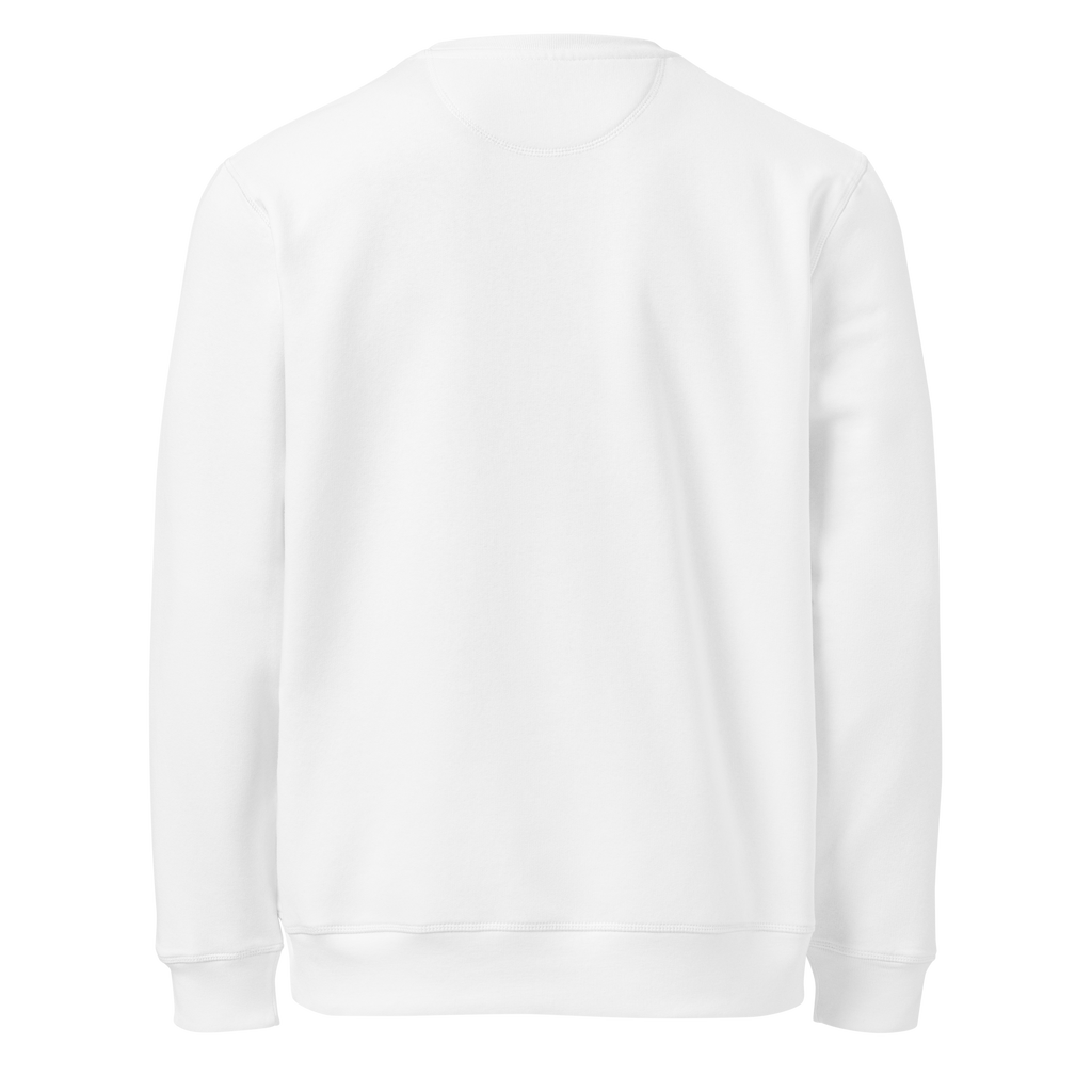 TSF original sweatshirt heather white back