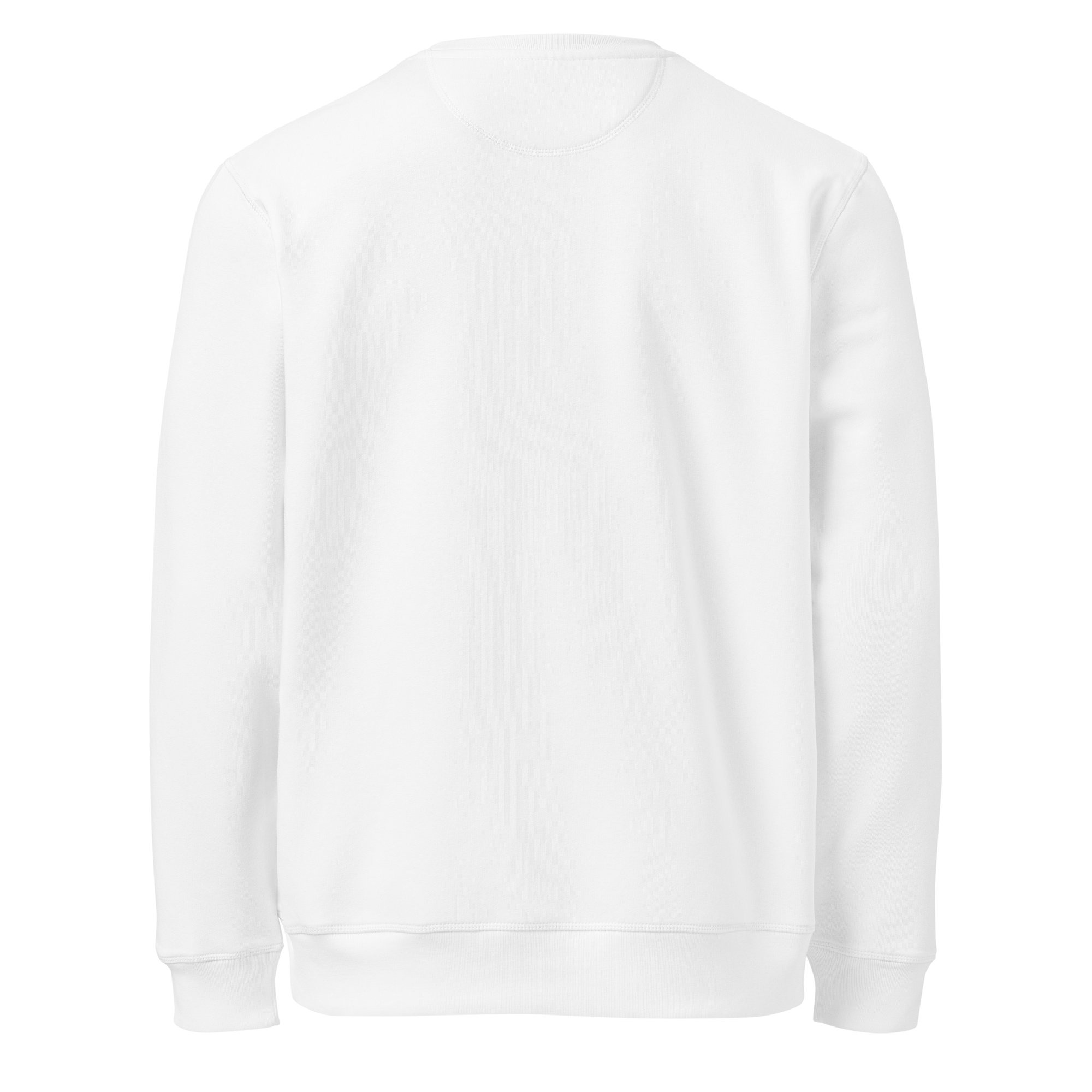 TSF original sweatshirt heather white back