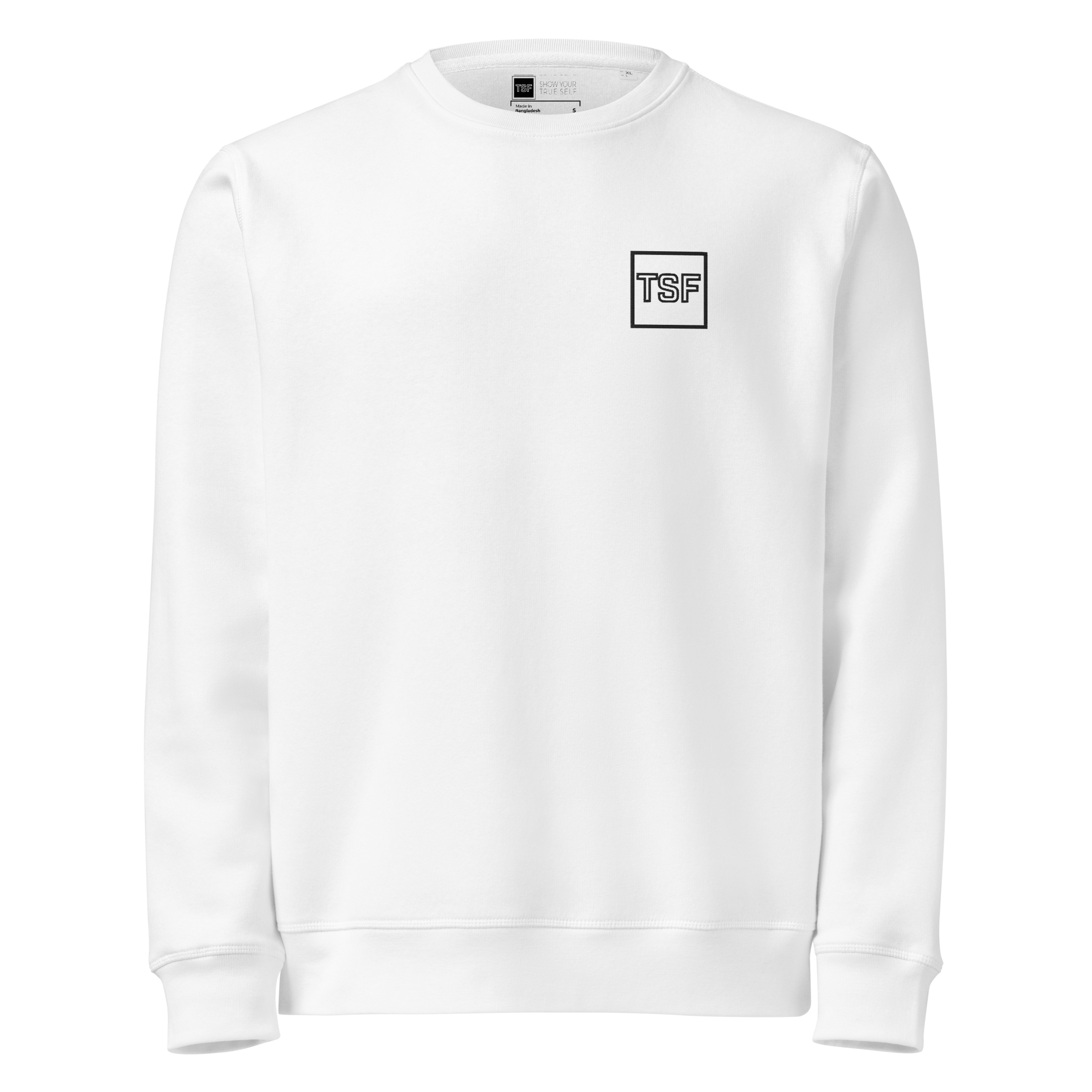 TSF original sweatshirt heather white