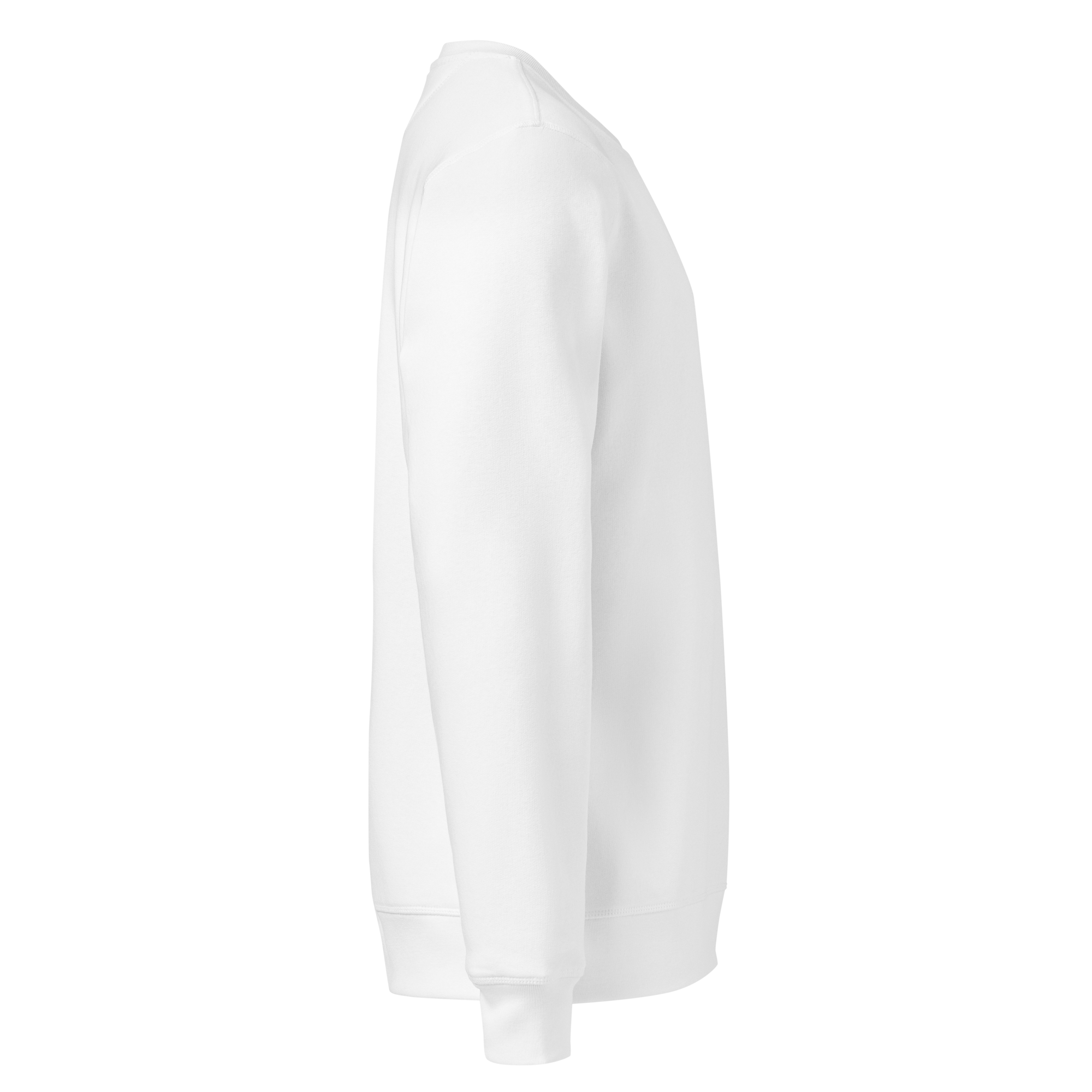 TSF original sweatshirt heather white side